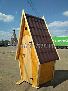 Дачный Туалет Деревянный ШАЛАШ Ш-7