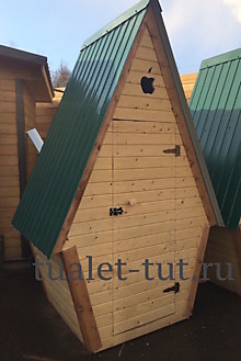 Дачный Туалет Деревянный ШАЛАШ Ш-6
