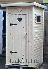 Дачный Туалет Деревянный КАБИНА К-7 (1х1)